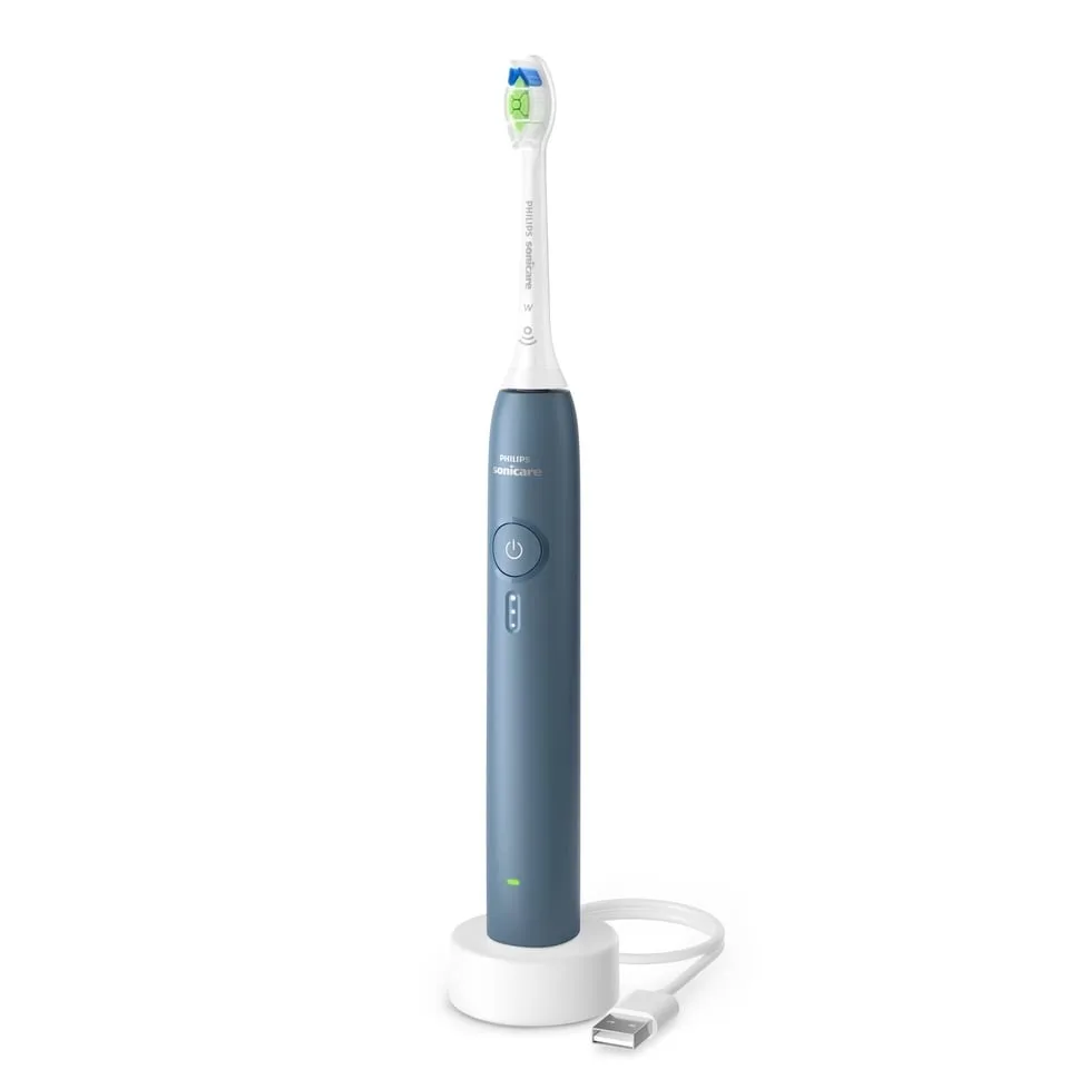 Philips Sonicare 3100 laddningsbar eltandborste i blågrått med laddare