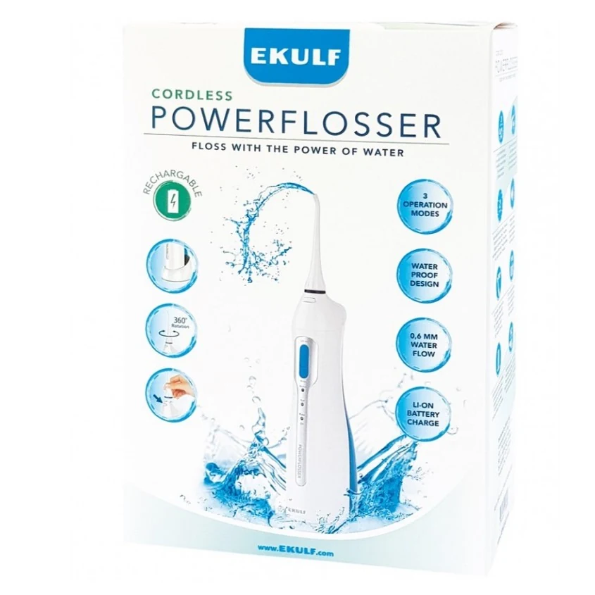 Ekulf PowerFlosser Rechargeable mundusch