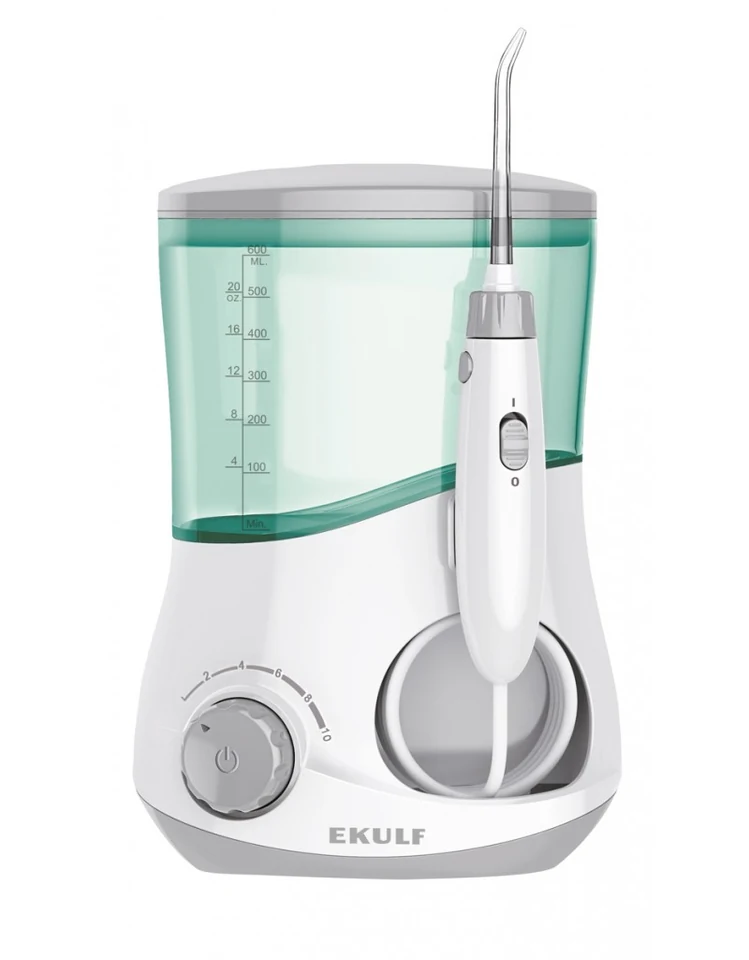 Ekulf PowerFlosser mundusch med vattenbehållare