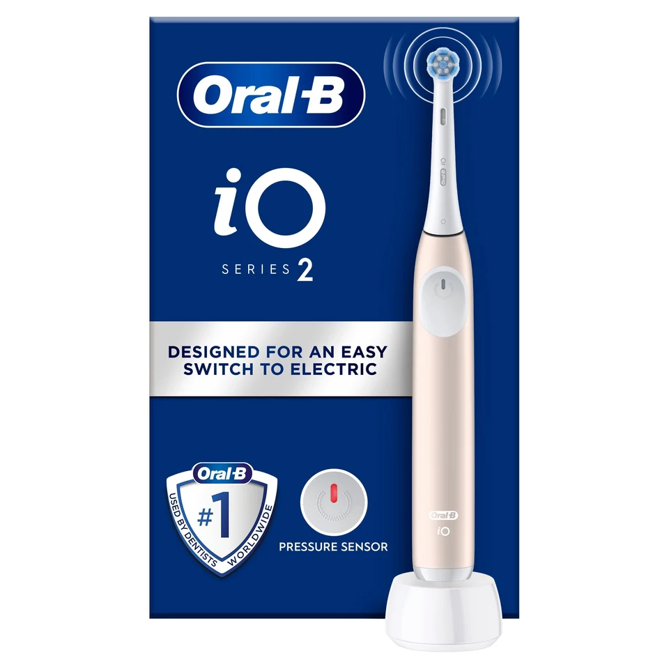 Oral-B iO 2 eltandborste i ljusrosa