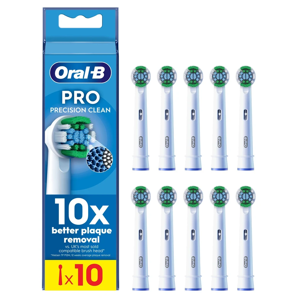 Oral-B Precision Clean borsthuvuden i tiopack