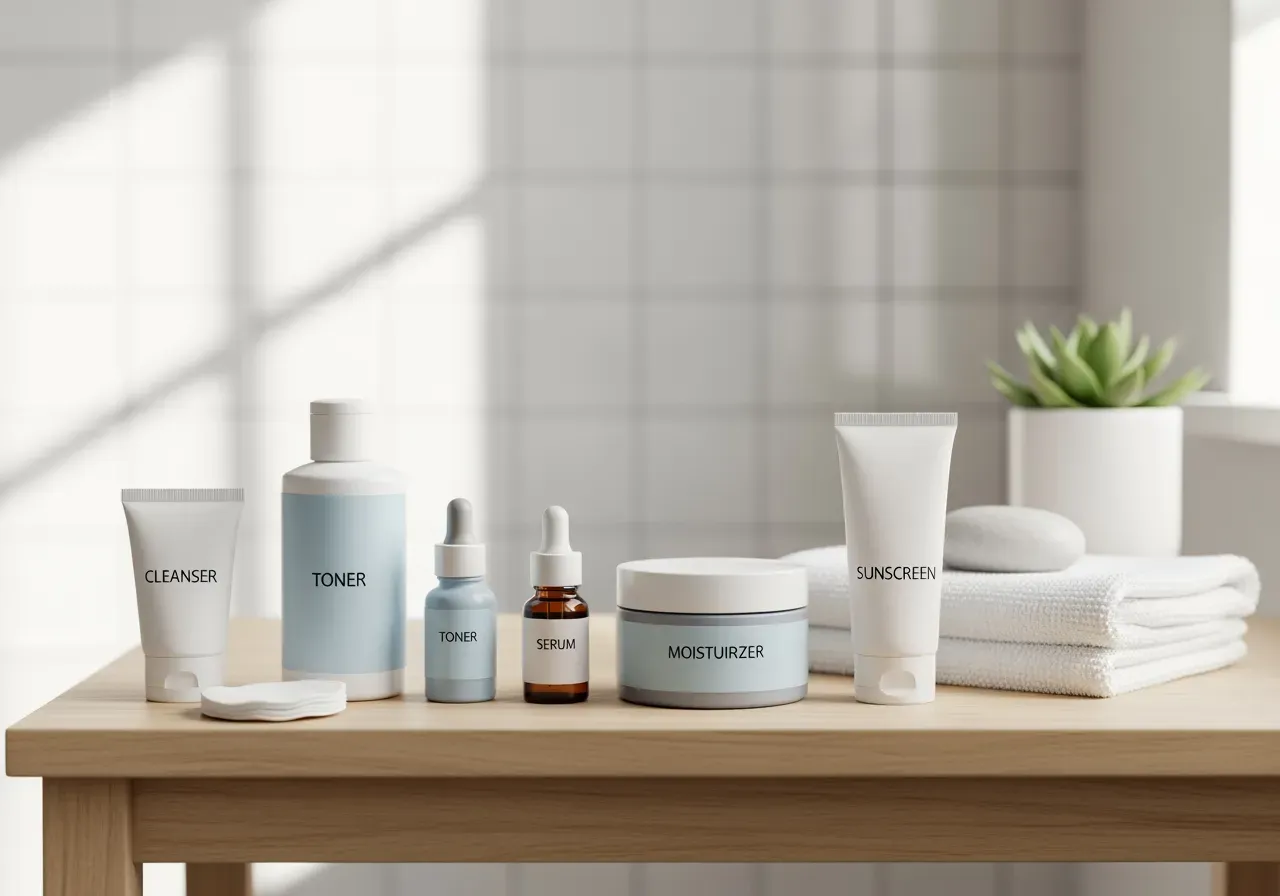 Stegvis hudvårdsrutin för nybörjare