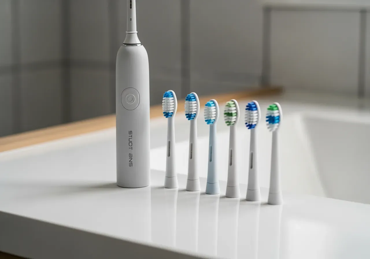 Startkit med sonisk eltandborste och mixhuvuden