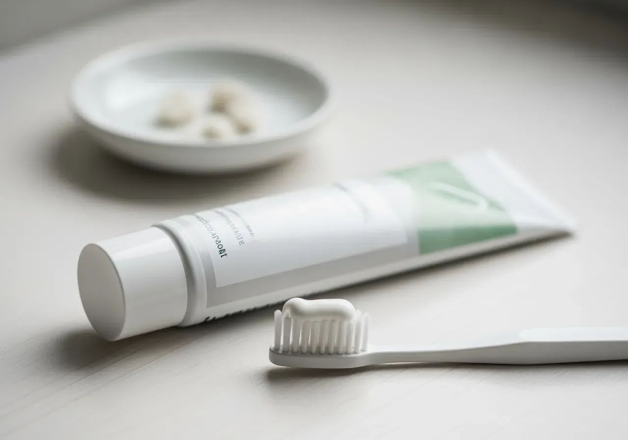 Hydroxyapatit i tandkräm för emalj